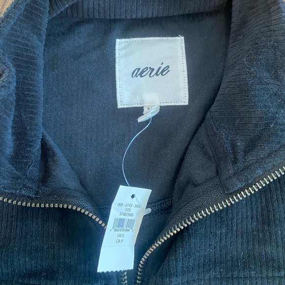 Aerie Groove-On Rib Velour Jacket - Picture 3 of 4